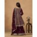 Picture of Amazing Georgette Maroon Straight Cut Salwar Kameez
