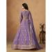 Picture of Bewitching Organza Slate Grey Lehenga Choli