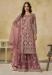 Picture of Appealing Net Pink Straight Cut Salwar Kameez