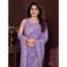 Picture of Enticing Georgette Light Slate Grey Saree