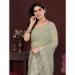 Picture of Fascinating Georgette Dark Grey Saree