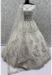 Picture of Well Formed Net Ghost White Lehenga Choli
