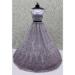 Picture of Wonderful Net Light Slate Grey Lehenga Choli