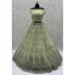Picture of Magnificent Net Dark Sea Green Lehenga Choli