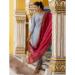 Picture of Silk Light Slate Grey Readymade Salwar Kameez