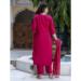 Picture of Shapely Silk Pink Readymade Salwar Kameez