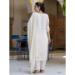Picture of Good Looking Silk Off White Readymade Salwar Kameez