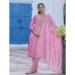 Picture of Amazing Silk Hot Pink Readymade Salwar Kameez