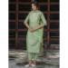 Picture of Good Looking Silk Dark Sea Green Readymade Salwar Kameez
