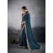 Picture of Ideal Georgette Dark Slate Grey Saree