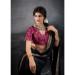 Picture of Radiant Georgette Black Saree