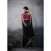 Picture of Radiant Georgette Black Saree
