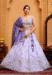 Picture of Delightful Chiffon Lavender Lehenga Choli