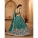 Picture of Ravishing Chiffon Sea Green Lehenga Choli