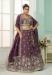 Picture of Radiant Chiffon Dark Magenta Lehenga Choli