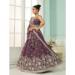 Picture of Radiant Chiffon Dark Magenta Lehenga Choli