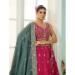 Picture of Classy Chiffon Pink Lehenga Choli