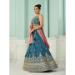 Picture of Elegant Chiffon Midnight Blue Lehenga Choli