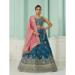 Picture of Elegant Chiffon Midnight Blue Lehenga Choli