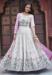 Picture of Fine Silk Dark Grey Readymade Lehenga Choli