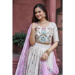 Picture of Fine Silk Dark Grey Readymade Lehenga Choli