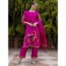Picture of Cotton & Silk Hot Pink Readymade Salwar Kameez