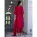 Picture of Cotton & Silk Light Coral Readymade Salwar Kameez