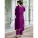 Picture of Beautiful Silk Purple Readymade Salwar Kameez