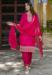 Picture of Appealing Silk Deep Pink Readymade Salwar Kameez