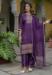Picture of Beautiful Silk Purple Readymade Salwar Kameez