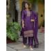 Picture of Beautiful Silk Purple Readymade Salwar Kameez