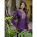 Picture of Beautiful Silk Purple Readymade Salwar Kameez