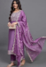 Picture of Resplendent Chiffon Brown Readymade Salwar Kameez