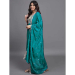 Picture of Pretty Chiffon Teal Readymade Salwar Kameez