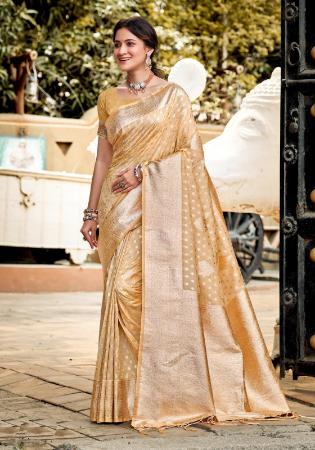 Picture of Marvelous Silk Burly Wood Saree