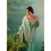 Picture of Exquisite Silk Cadet Blue Saree