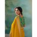 Picture of Sightly Silk Dark Golden Rod Saree