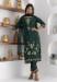 Picture of Lovely Silk Sea Green Readymade Salwar Kameez