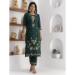 Picture of Lovely Silk Sea Green Readymade Salwar Kameez
