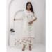 Picture of Bewitching Silk White Readymade Salwar Kameez