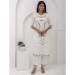 Picture of Bewitching Silk White Readymade Salwar Kameez