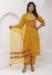 Picture of Grand Silk Dark Golden Rod Readymade Salwar Kameez