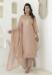 Picture of Wonderful Silk Rosy Brown Readymade Salwar Kameez