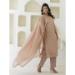 Picture of Wonderful Silk Rosy Brown Readymade Salwar Kameez
