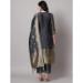 Picture of Cotton & Silk Dark Slate Grey Readymade Salwar Kameez
