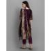 Picture of Cotton & Silk Dark Olive Green Readymade Salwar Kameez