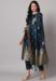 Picture of Cotton & Silk Dark Slate Grey Readymade Salwar Kameez
