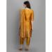 Picture of Cotton & Silk Dark Golden Rod Readymade Salwar Kameez