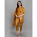 Picture of Cotton & Silk Dark Golden Rod Readymade Salwar Kameez