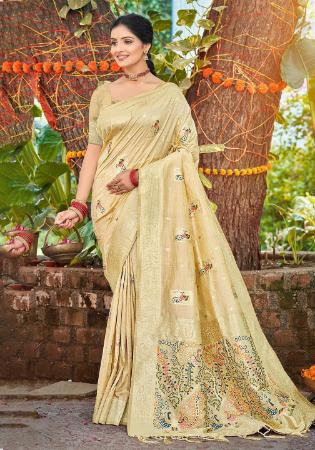Picture of Superb Silk Burly Wood Saree